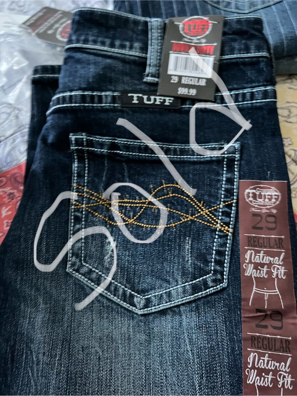 Tuff Brand women’s western jeans - brand new.